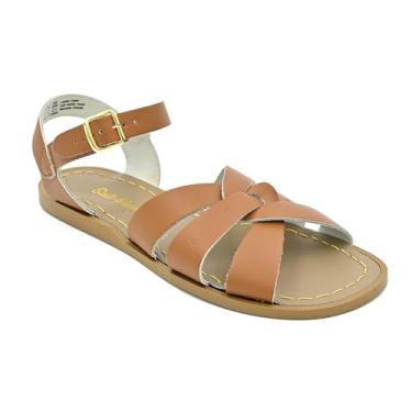 Imagem de Sandálias Salt Water da Hoy Shoe The Original, Tan, 4 Big Kid