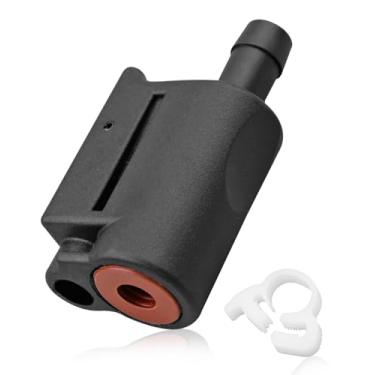 Imagem de Conector de linha de combustível fêmea compatível com a extremidade do tanque do motor de popa Mercury 5/40.6 cm 8 mm substituição do encaixe da mangueira de combustível 13563Q7 22-13563A7 22-13563T7