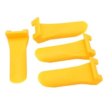 Imagem de aqxreight 4pcs Guardas de Rodas Protetores Inserções Plásticas Substituição de Tampa Mandíbula para Trocadores de Dano de Pneus Corghi Eliminat Wheel Guardswheel Guards Protetorwheel Guardtire