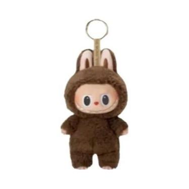 Imagem de Chaveiro Roxo Labubu Mokoko 17cm De Alta Qualidade, Caixa Cega De Mons