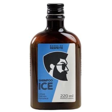 Imagem de Shampoo Ice para Barba e Cabelo 220ml Premium Barba de Respeito