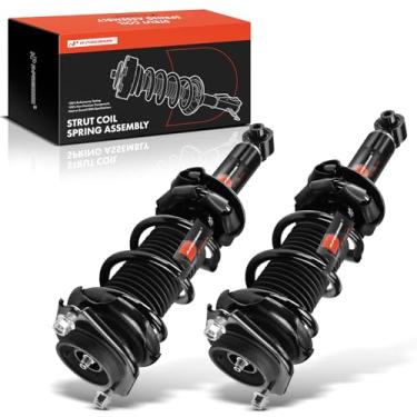 Imagem de A-Premium Par Traseiro (2) Conjunto Completo De Amortecedor E Mola Helicoidal Compatível Com Subaru Wrx 2015-2021, Lado Do Motorista Passageiro, Substituição Nº 28920736