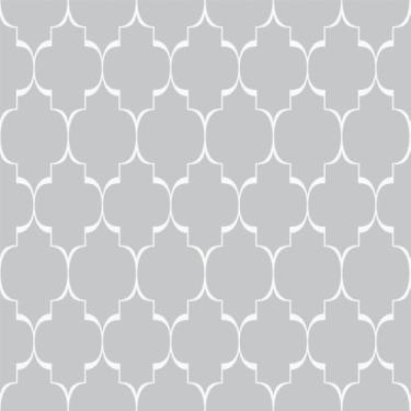 Imagem de Papel de Parede Adesivo Lavável Cinza Mosaico 10m