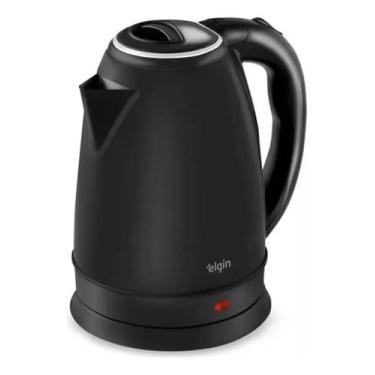 Imagem de Chaleira Elétrica Elgin 2,0l 1200w Sem Fio Automática, Preto, 110V