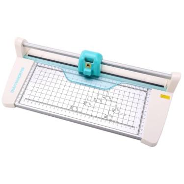 Imagem de Aparador rotativo profissional, comprimento de corte de 50,8 cm, capacidade para 20 folhas, autoafiação, barra de guia dupla, braçadeira automática