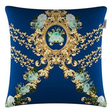 Imagem de Capa de Almofada Digital Medalhão  45x45cm - Adomes