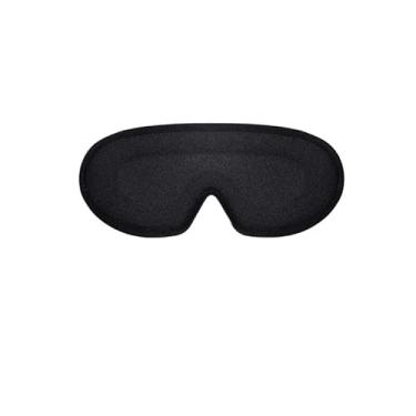 Imagem de Máscara Espuma Confortavel Dormir 3D Sombra Blackout Zero Pressão Eye Venda Tampa Olho Noturno (1un，Preto)