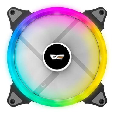 Imagem de Cooler Fan Ventilador  Gabinete Darkflash Cs140 3 Em 1 Rgb