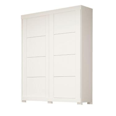 Imagem de Guarda-roupa Infantil Chile 2 Portas E 2 Gavetas 100% Mdf Linhamobília Branco