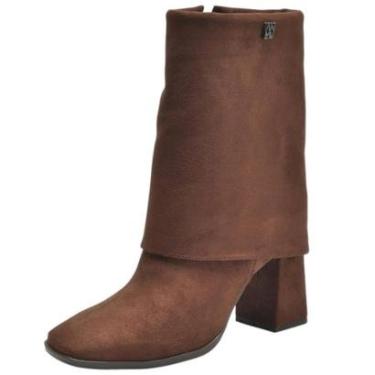 Imagem de Bota Feminina Salto Médio Elegante Montana Chic Via Marte-Feminino