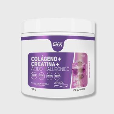 Imagem de Creatina + Colágeno e Ácido Hialurônico 140g Exx Nutrition, Uva