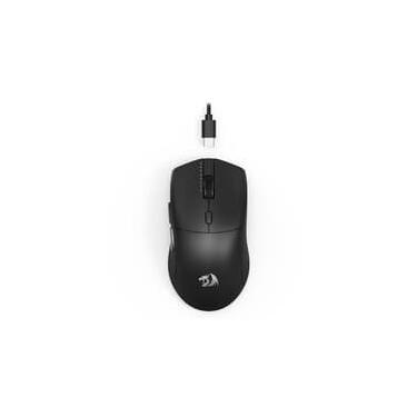Imagem de Mouse Gamer Ultraleve Redragon Neva, Sensor Óptico PAW3395, 26000 DPI, 6 Botões programáveis, USB Tipo-C, 8000Hz, Preto - M815