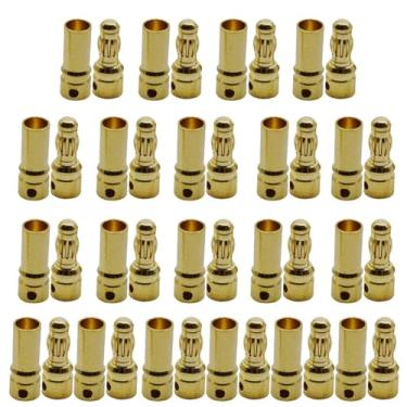 Imagem de 20 Pairs2.0-6.0mm Banana Plug Bullet Connector Adapter (20Pairs 3.5mm)
