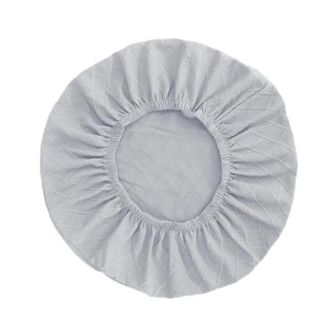 Imagem de IEUDNS Capa para ventilador, proteção contra poeira, armazenamento doméstico para ambientes internos e externos, proteção universal contra poeira, capa, Cinza