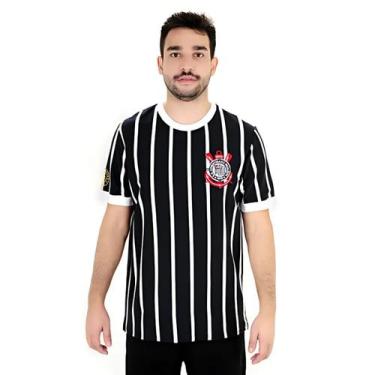 Imagem de Camiseta Corinthians Masculina Democracia Manto Licenciado - Coimbra, 
