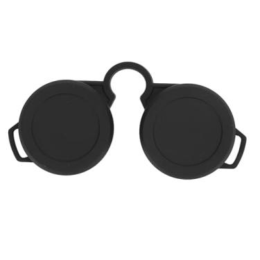 Imagem de Tangxi Tampa de Rainguard Binocular, Tampa da Lente de Proteção de Borracha para Lente Ocular Com Fixação de Correia, Se Encaixa 8x30 10x30 8x32 10x32 8x42 10x42 8x50 10x50 8x56 10x56