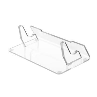 Imagem de Generic Console de jogo Stand claro Acrílico Stand versátil transparente Organizador de jogos Titular para Showcase Bedroom Desktop Store