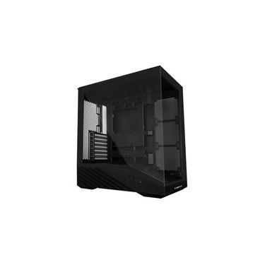 Imagem de Gabinete Gamer Lian Li Vector V100, Mid-Tower, ATX, Vidro Temperado, ARGB, Sem FANs, Preto - V100X