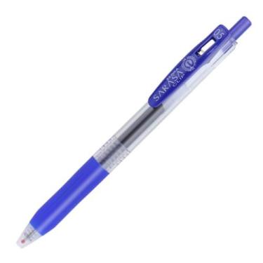 Imagem de Caneta Gel Zebra Sarasa Clip 0.5 Mm Cores Original, AZUL