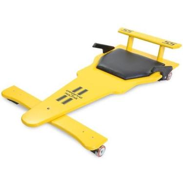 Imagem de Carrinho de Rolimã F1 Amarelo 55 - Multidecor