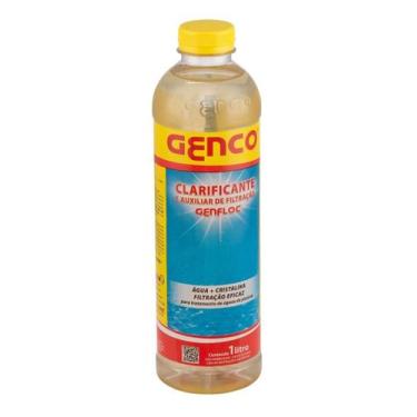 Imagem de Clarificante E Auxiliar De Filtração Genfloc 1 Litro Genco