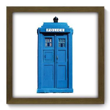 Imagem de Quadro Decorativo - Police Booth - 33cm x 33cm - 160qddm - Allodi