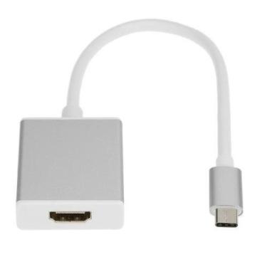 Imagem de Cabo Adaptador USB Tipo C Macho Para hdmi Femea - FY