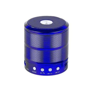 Imagem de Mini Caixinha De Som Portatil Bluetooth Mp3 Pen Drive Ws887 - Laj.Vari