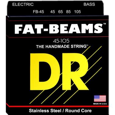 Imagem de Cordas para baixo DR Strings FAT-BEAM FB-45 Medium 45-105