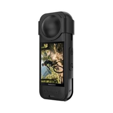 Imagem de Kit De Acessórios Protetores Para Câmera Insta 360 X5: Protetor De Len