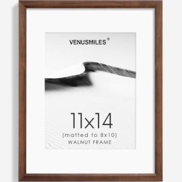 Imagem de Porta-retratos Venusmiles Natural Solid Walnut 28x36cm