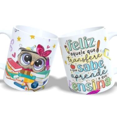 Imagem de Caneca Profissão Professor Professora | Cerâmica | Presente Dia dos Professores m14