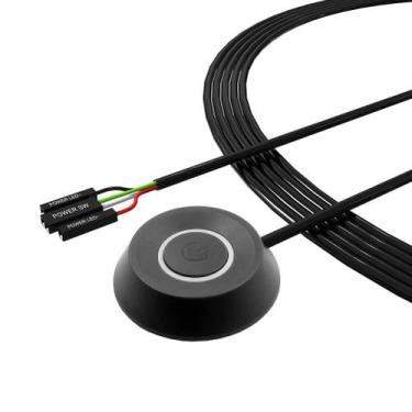 Imagem de Botão liga/desliga, PC desktop, caixa de computador, interruptor de al