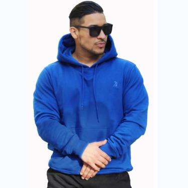 Imagem de Sweater Aress Blue Kangaroo Hoodie Unissex - Lightbek Official Store