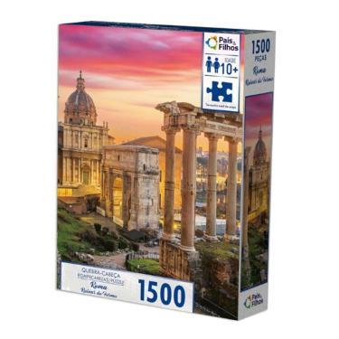 Imagem de Quebra-Cabeça 1500 Peças Roma Ruinas Do Forum - Pais & Filhos