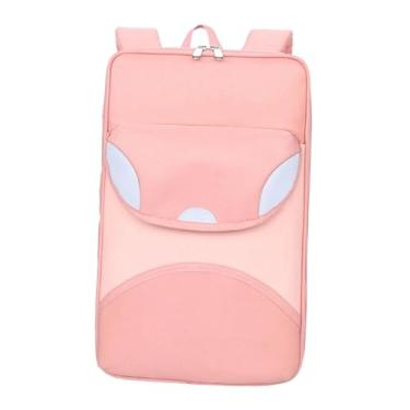 Imagem de menolana Bolsa para baquetas, estojo para baquetas, bolsa para armazenamento de baquetas, tecido Oxford, portátil, grande capacidade, mochila para presente, Rosa