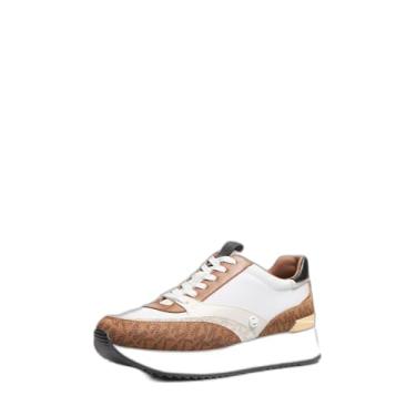 Imagem de Michael Kors Tênis feminino Mariah Trainer, Marrom, 40