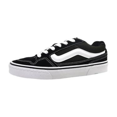 Imagem de Vans Caldrone masculino cano baixo, Preto/branco, 41