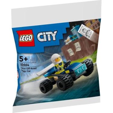 Imagem de LEGO Carro De Polícia Off-Road Town 30664 - Polybag