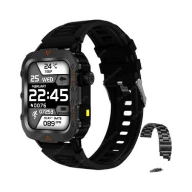 Imagem de Relógio Inteligente Masculino À Prova D'Água Com Lanterna LED, Tela De