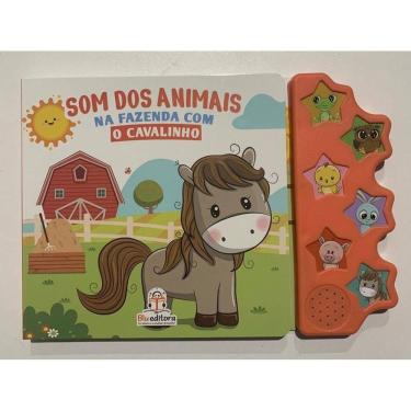 Imagem de Livro Som Dos Animais - Na Fazenda Com O Cavalinho - Blu