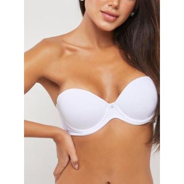 Imagem de Sutiã sem alça Nayane ST 01 07 0001 Com Bojo e Aro Poliamida T. P/40 G