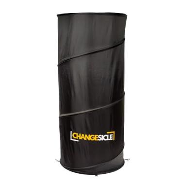 Imagem de CHANGESICLE Tenda dobrável com piso para esportes na praia, carro e escola – barraca dobrável portátil de privacidade para acampamento – tubo de vestiário alto, impermeável, dobrável, compacto