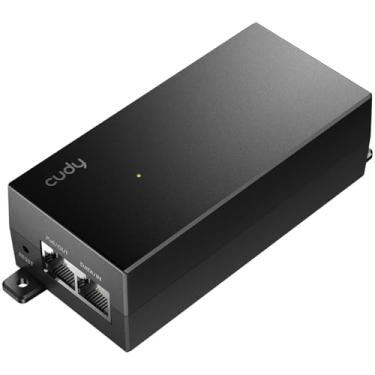 Imagem de Cudy Novo adaptador injetor PoE++ 30W 2,5 Gbps, 30W, 2500/1000/100Mbps RJ-45, compatível com IEEE 802.3af / 802.3at, até 100 metros, PoE200H