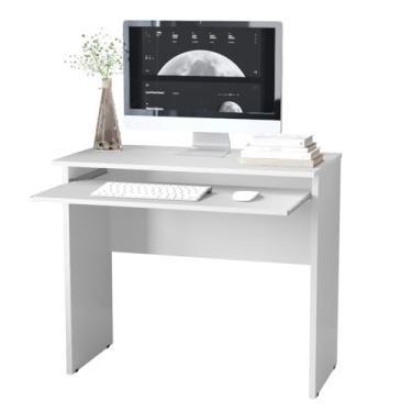 Imagem de Mesa para Computador Futuro/Notebook Escritório(Branco)