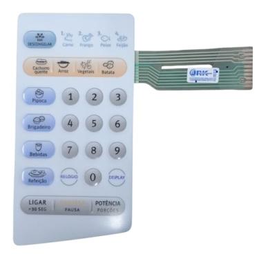 Imagem de Membrana teclado microondas electrolux me18s | flat direito