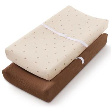 Imagem de Capa para trocador Blissful Diary Muslin Cotton, pacote com 2 unidades