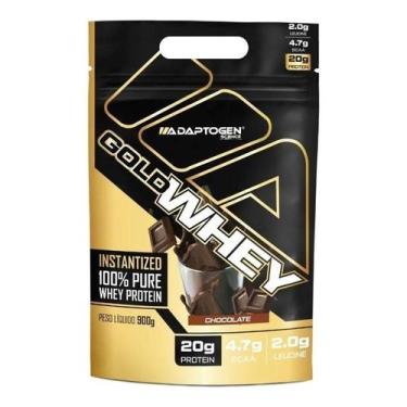 Imagem de Gold Whey 900g refil - ADAPTOGEN IMPORTADO, Dulce de Leche