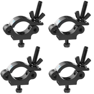 Imagem de Braçadeira de treliça MFL. Liga de alumínio pesada de 300 kg preta x4