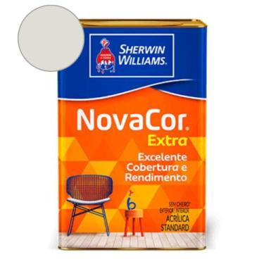 Imagem de Tinta ACR Mais Rendimento NovaCor Fosco Gelo Sherwin Williams 18L - SH